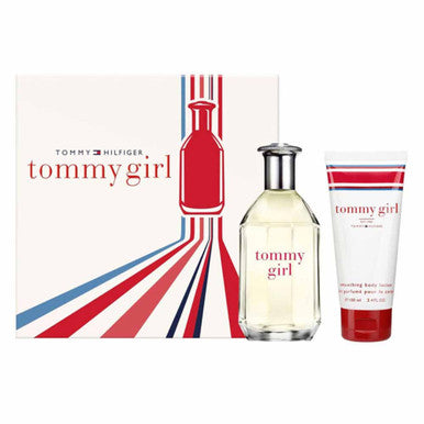 TOMMY GIRL 2 PCS SET: 3.4 EAU DE TOILETTE SPRAY + 3.4 BODY LOTION
